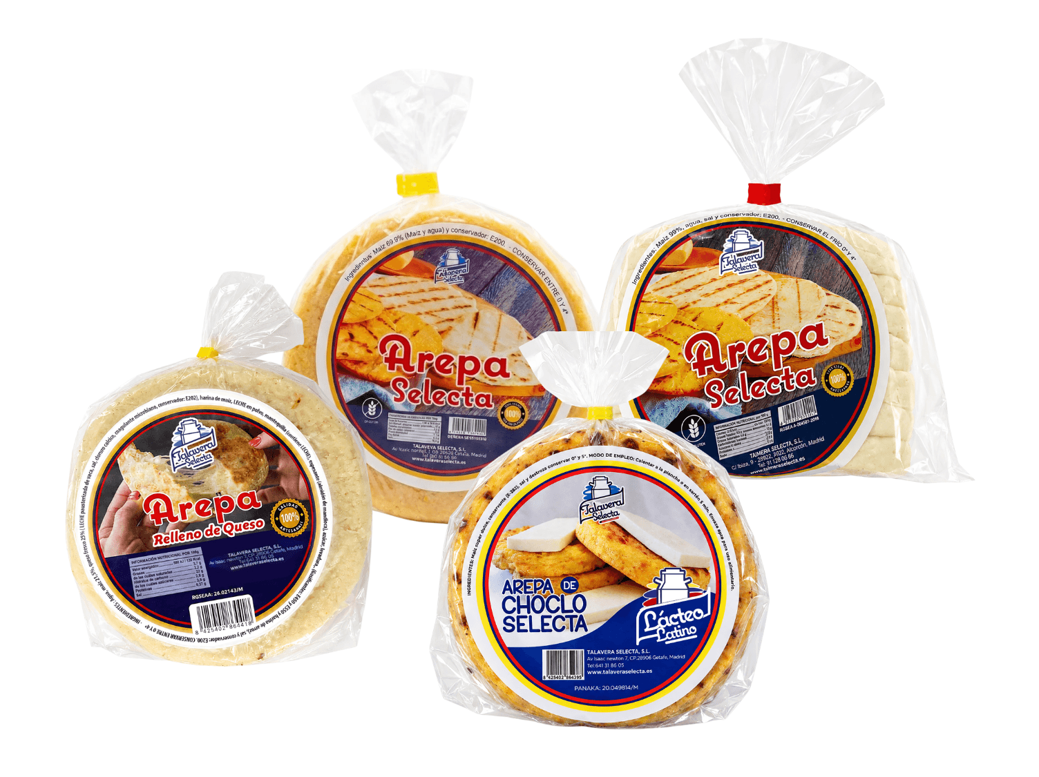 Productfoto van Arepas